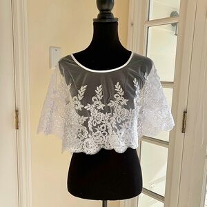 Bridal Shawl / Cape